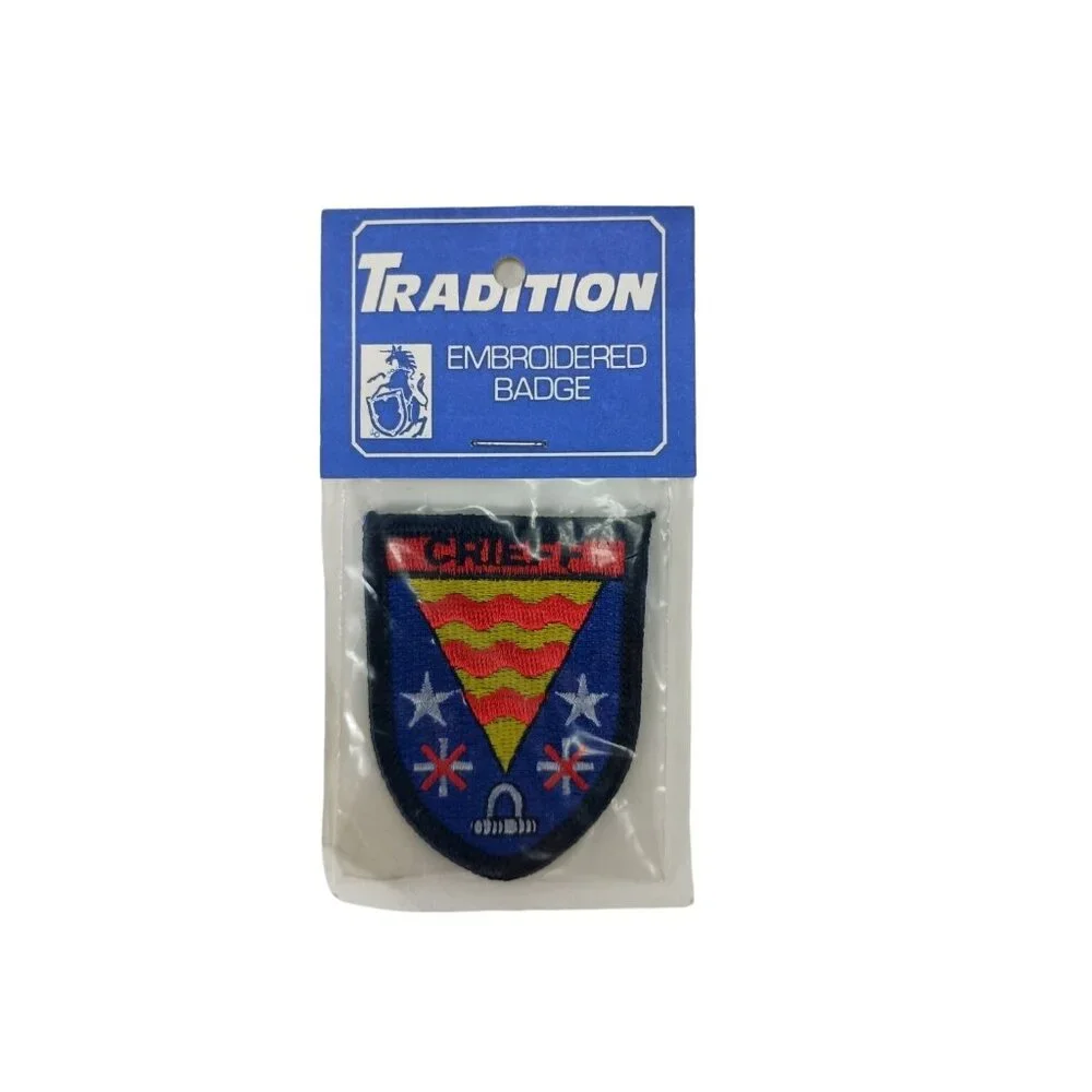Tradition Embroidered Badge Crieff Patch Vintage - Picture 2 of 3